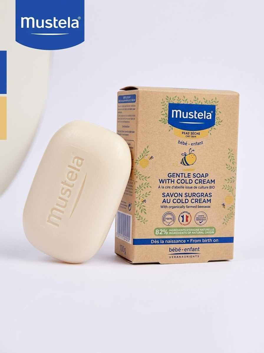 SAVON MUSTELA SURGRAS AU COLD CREAM 100G