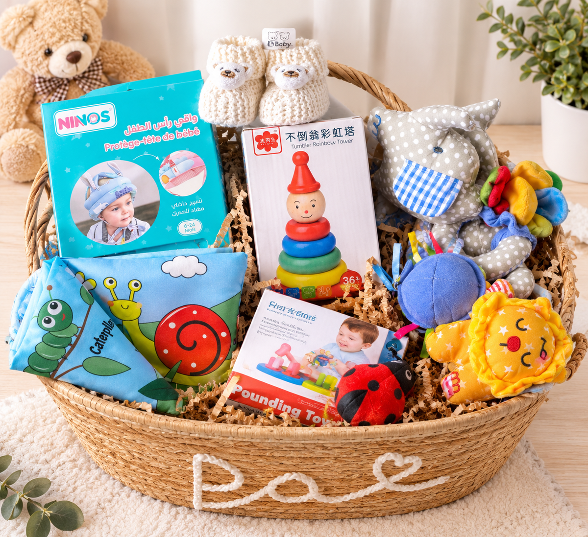 Panier Éveil & Jouets Bébé